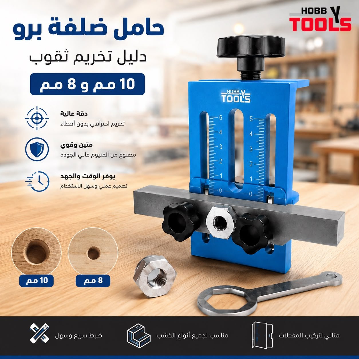 حامل ضلفه احترافي متعدد الاستخدامات